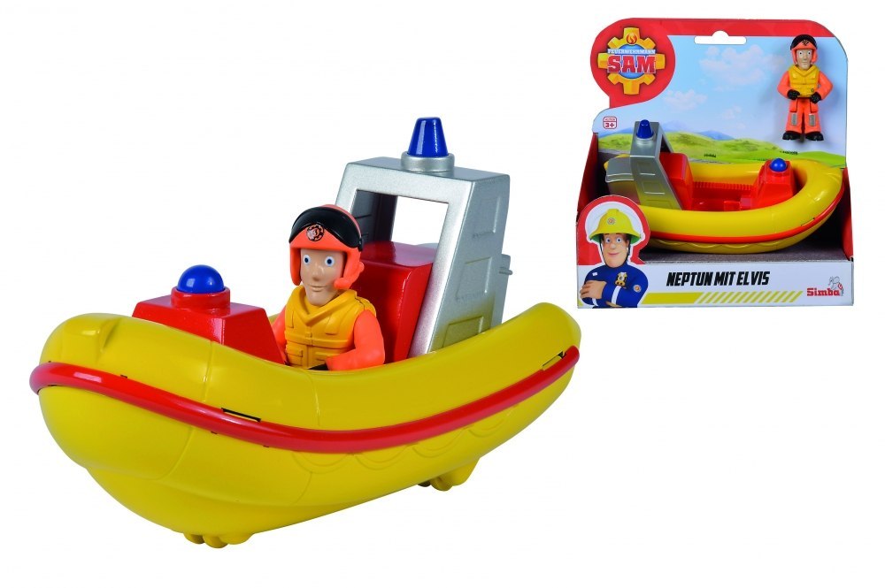 FEUERWEHRMANN SAM BOOT NEPTUN MINI SIMBA